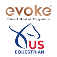 evoke and US Equestrian Logos
