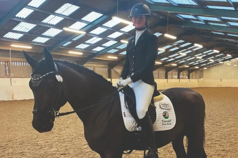 Freya and Brando at Bishop Burton College